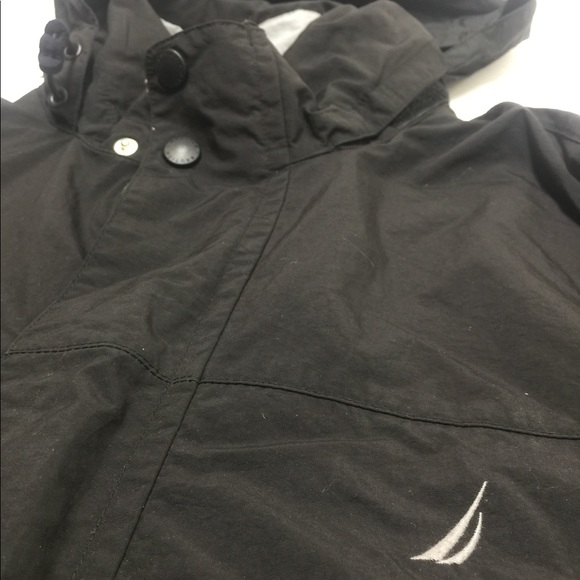 Sold❌ NAUTICA JACKET WINDBREAKER SPELL OUT L - Picture 3 of 8